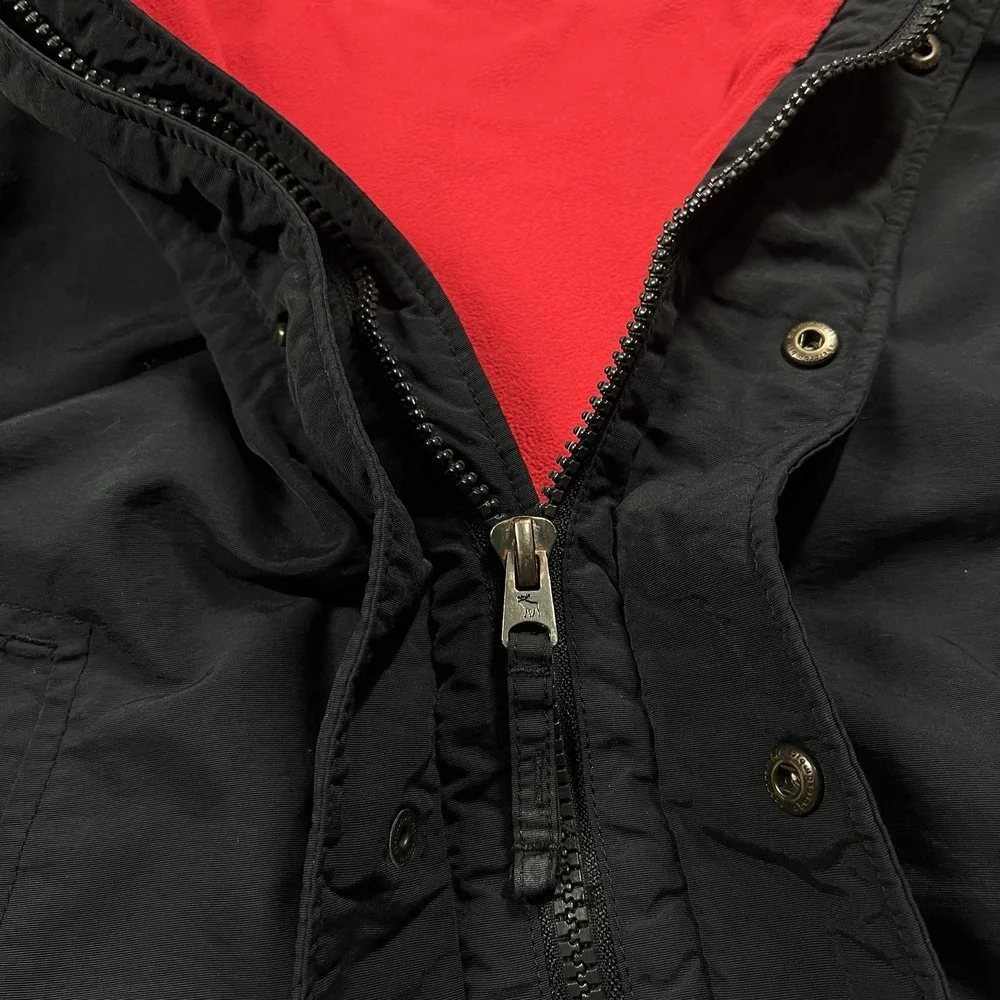 Abercrombie Jacket Boys XL Blue All‎ Season Weather Warrior Lined Full Zip Coat